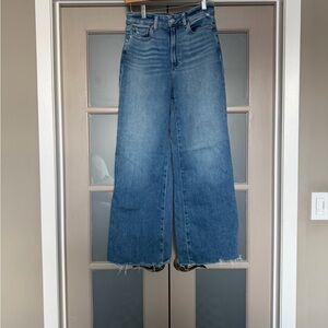 PAIGE Denim Flare Wide-Leg Jeans